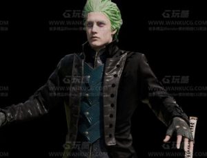 鬼泣5维吉尔Blend模型