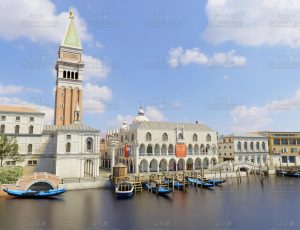 CSGO威尼斯水上之城Blend项目源文件