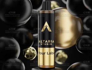 圆球中的保湿水渲染场景Blend项目源文件