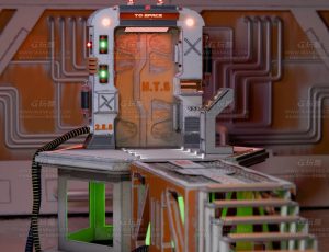 科技小仓库门Blend项目源文件