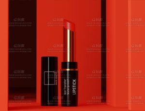 口红马卡龙场景Blend项目源文件