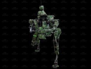 战争小机甲Blend模型