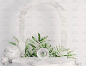 孟菲斯风格产品展示场景Blend项目源文件