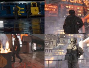 反恐战争守卫动画小短片Blender工程源文件