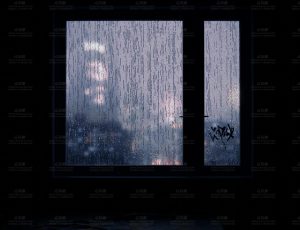 雨窗外的景色Blend项目源文件