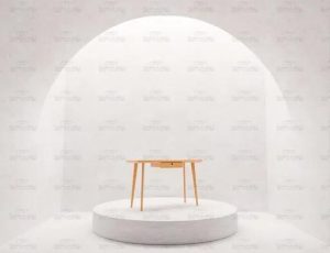 白色走廊房间Blend项目源文件