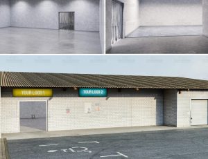 城市商店与室内装饰Blend项目源文件