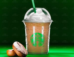 星巴克渲染场景Blend项目源文件