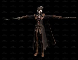 血源玛丽女士Blend模型