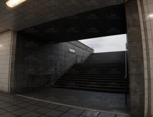 地铁口Blend项目源文件