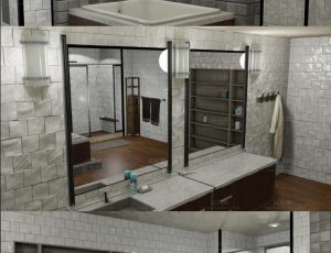 公寓大浴室Blend项目源文件