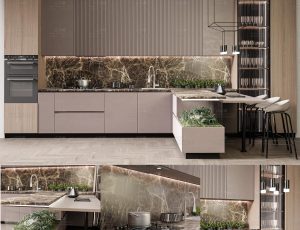 厨房场景渲染Blend项目源文件