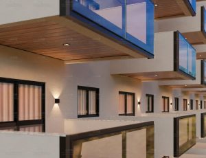 度假村阳台模块化Blend项目源文件