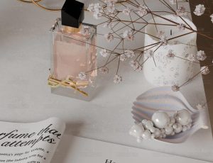 奢华香水产品渲染场景Blend项目源文件