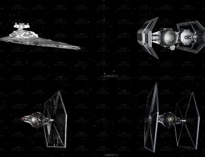 星际宇宙飞船模型包Blend资产库