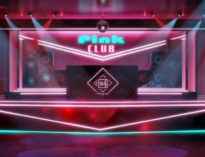 粉红色歌舞俱乐部Blend项目源文件