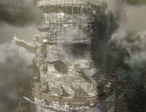 蒸汽朋克废土风格科幻塔Blend工程源文件