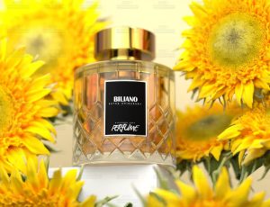 向日葵香水场景Blend工程源文件