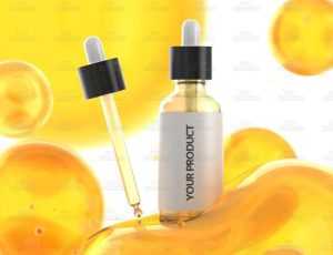 带有气泡的 Packshot 场景Blend工程源文件