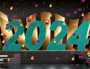 2024年庆祝动画Blend工程源文件