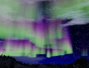 北极光特效动画Blend工程源文件