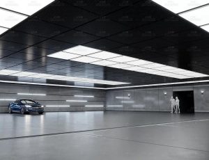 现代地下车库Blend工程源文件