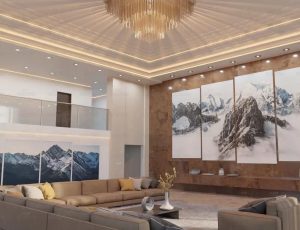 现代客厅大厅Blend工程源文件