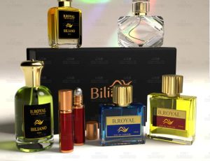 香水礼盒布置Blend工程源文件