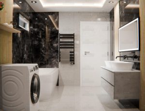 现代精装修浴室场景Blend工程源文件