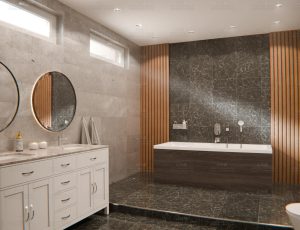 现代浴室小场景Blend工程源文件