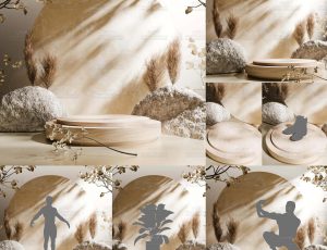 自然风格展台Blend工程源文件