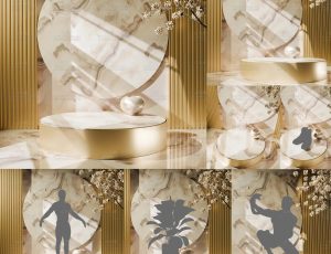 金色展台Blend工程源文件