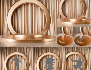 奢华展台Blend工程源文件