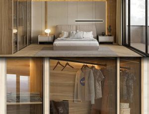 小屋的卧室渲染场景Blend工程源文件