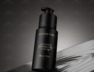 黑色概念化妆Blend工程源文件