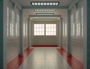 精神病院走廊场景Blend工程源文件