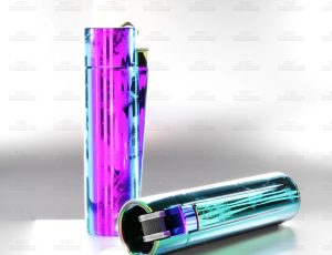 炫彩打火机渲染场景Blend工程源文件