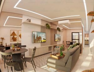 充满灵感的现代客厅Blend工程源文件