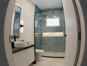 蓝色浴室Blender工程源文件