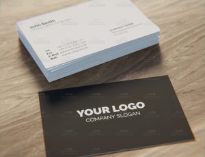 名片场景Blender工程源文件