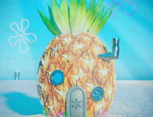 海绵宝宝的菠萝屋场景Blender工程源文件