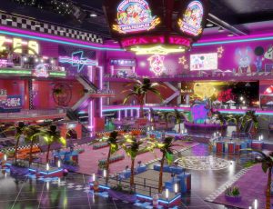 超级热舞音乐派对场景Blender工程源文件