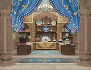 卡通西域宝藏店Blend工程源文件