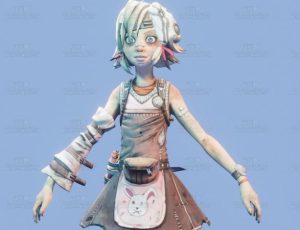 小蒂娜Blend模型