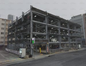 大型停车场Blend工程源文件