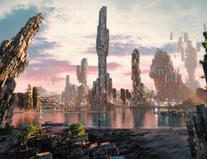 未来科幻新世纪城市Blend工程源文件