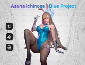 R2 Studio高精度濑亚丝娜Blend模型