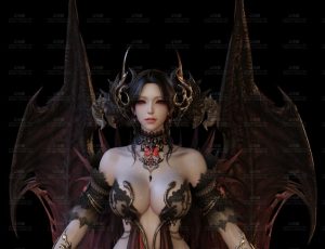 恶魔公主Blend模型