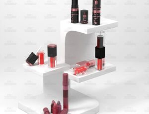 创意化妆品展台场景Blend工程源文件
