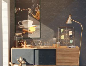 装饰场景渲染Blend工程源文件